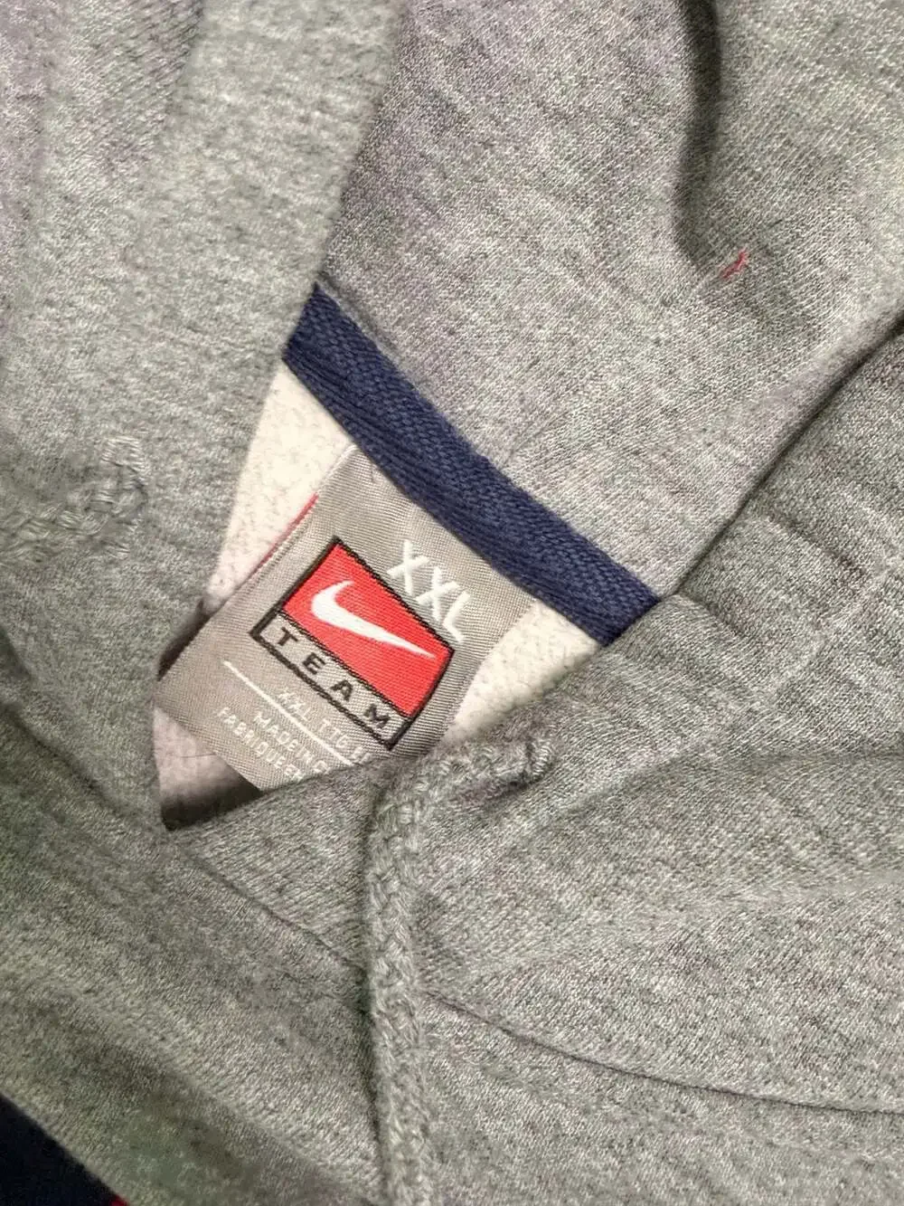 Vintage Nike Team USA Basketball National Team Gray Pullover Hoodie